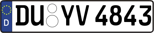 DU-YV4843