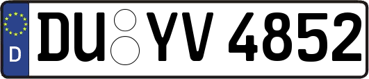 DU-YV4852