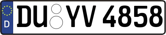 DU-YV4858