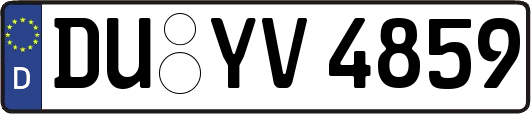 DU-YV4859