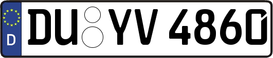 DU-YV4860
