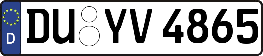 DU-YV4865