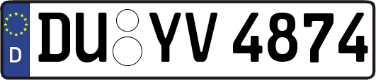 DU-YV4874