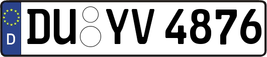 DU-YV4876