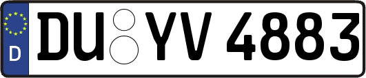 DU-YV4883