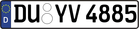 DU-YV4885