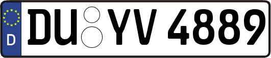 DU-YV4889