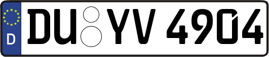 DU-YV4904