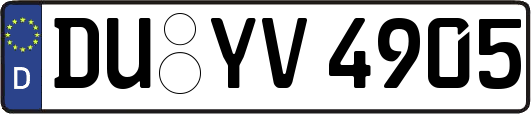 DU-YV4905