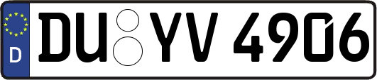 DU-YV4906
