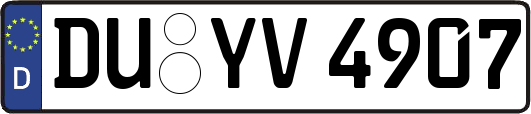 DU-YV4907
