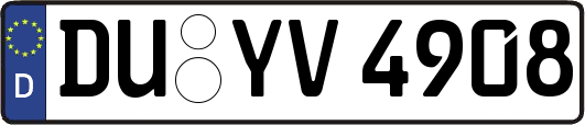 DU-YV4908