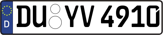 DU-YV4910