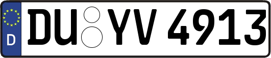 DU-YV4913