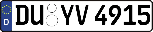 DU-YV4915