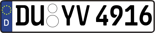DU-YV4916