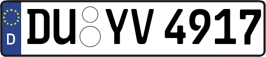 DU-YV4917