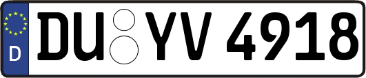 DU-YV4918