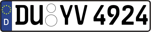 DU-YV4924