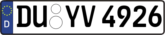 DU-YV4926