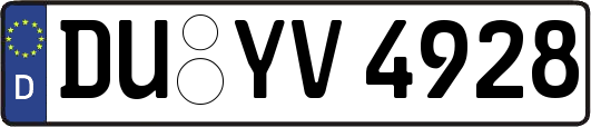 DU-YV4928