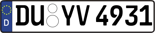 DU-YV4931