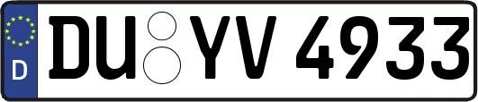 DU-YV4933