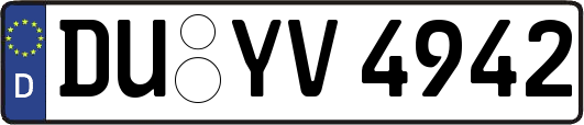 DU-YV4942