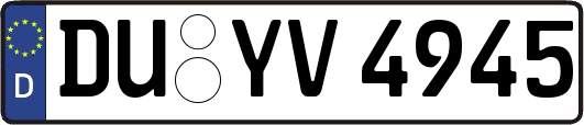 DU-YV4945