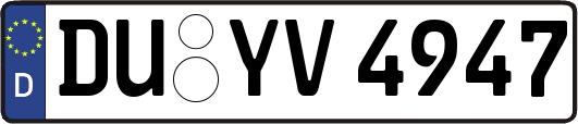 DU-YV4947