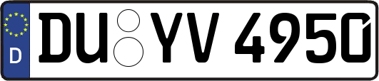DU-YV4950