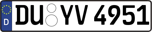 DU-YV4951
