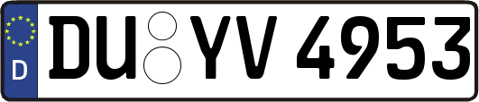 DU-YV4953