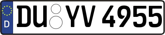 DU-YV4955