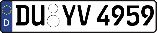 DU-YV4959