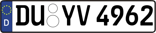 DU-YV4962