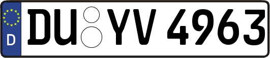 DU-YV4963