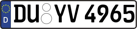 DU-YV4965