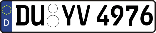 DU-YV4976