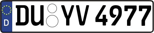 DU-YV4977