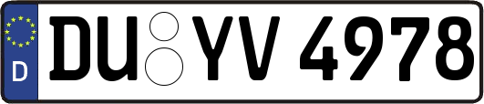 DU-YV4978
