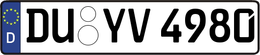 DU-YV4980