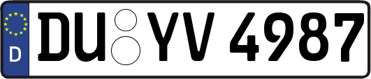 DU-YV4987