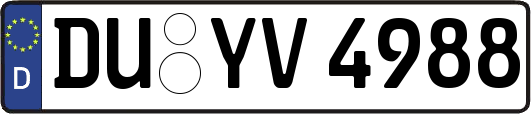DU-YV4988
