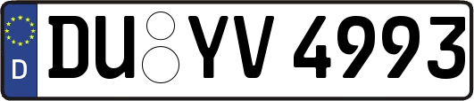 DU-YV4993
