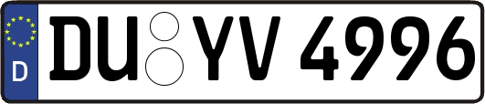 DU-YV4996