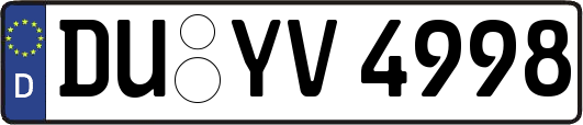 DU-YV4998