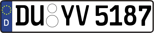 DU-YV5187
