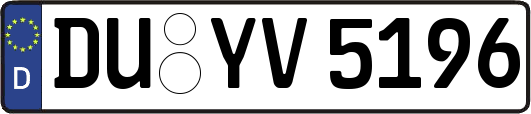 DU-YV5196