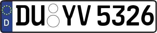 DU-YV5326